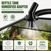 Universal Reptile Fogger Adapter Adjustable Fogger Mesh Adapter Reptile Habitat