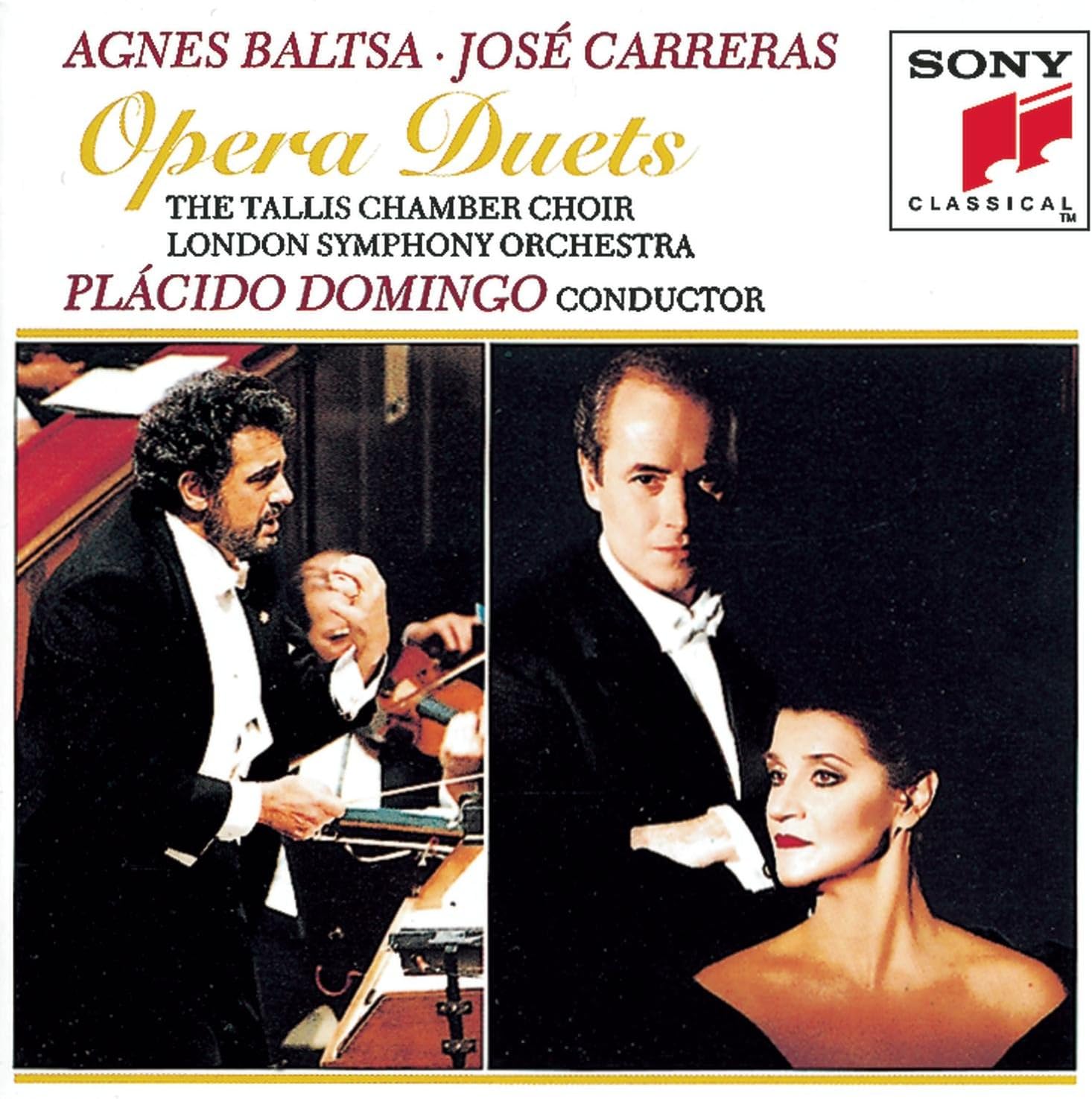 

CD RAFT,CARRERAS,DOMINGO,LSO; TALLIS C - Opera Duets SK53968 US Classical Used
