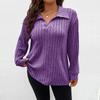 Womens Sweaters Trendy Color Block Tops Long Sleeve Shirts Fall Winter Fashion Clothing