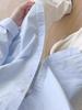 Women's Yellow Cotton Shirt Jacket: Loose Long-Sleeved, Sun Protection, Spring/Summer Commute Style