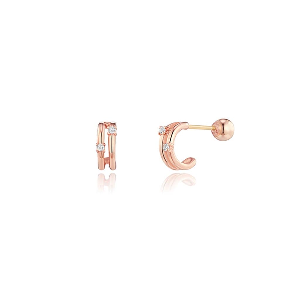 STONEHENGE 14K Piercing T1633 (Single)
