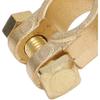 Battery Terminal, 1 Pair SAE To JIS Car Brass Battery Terminal Connector Positive Negative Top Post Battery Terminal for Auto Power Supply Prevent