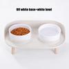 Cat Double Bowls Feeder Adjustable Height Pet Cats Drinker Water Bowl Elevated Feeding Kitten Supplies Food Feeders Dogs Dish