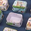 Adorable Cartoon Chocolate & Cookie Tin Box - Children's Gift or Wedding Favor Storage