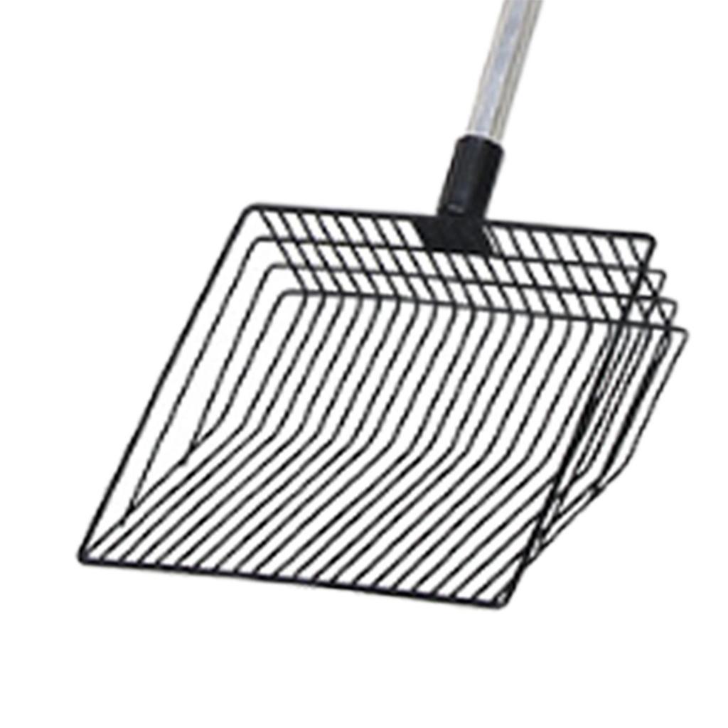 Cat Scoop Extendable No Bending Portable Easy Sifting Litter Sifter Long Handle for Bunny Kittens Rabbits Puppy