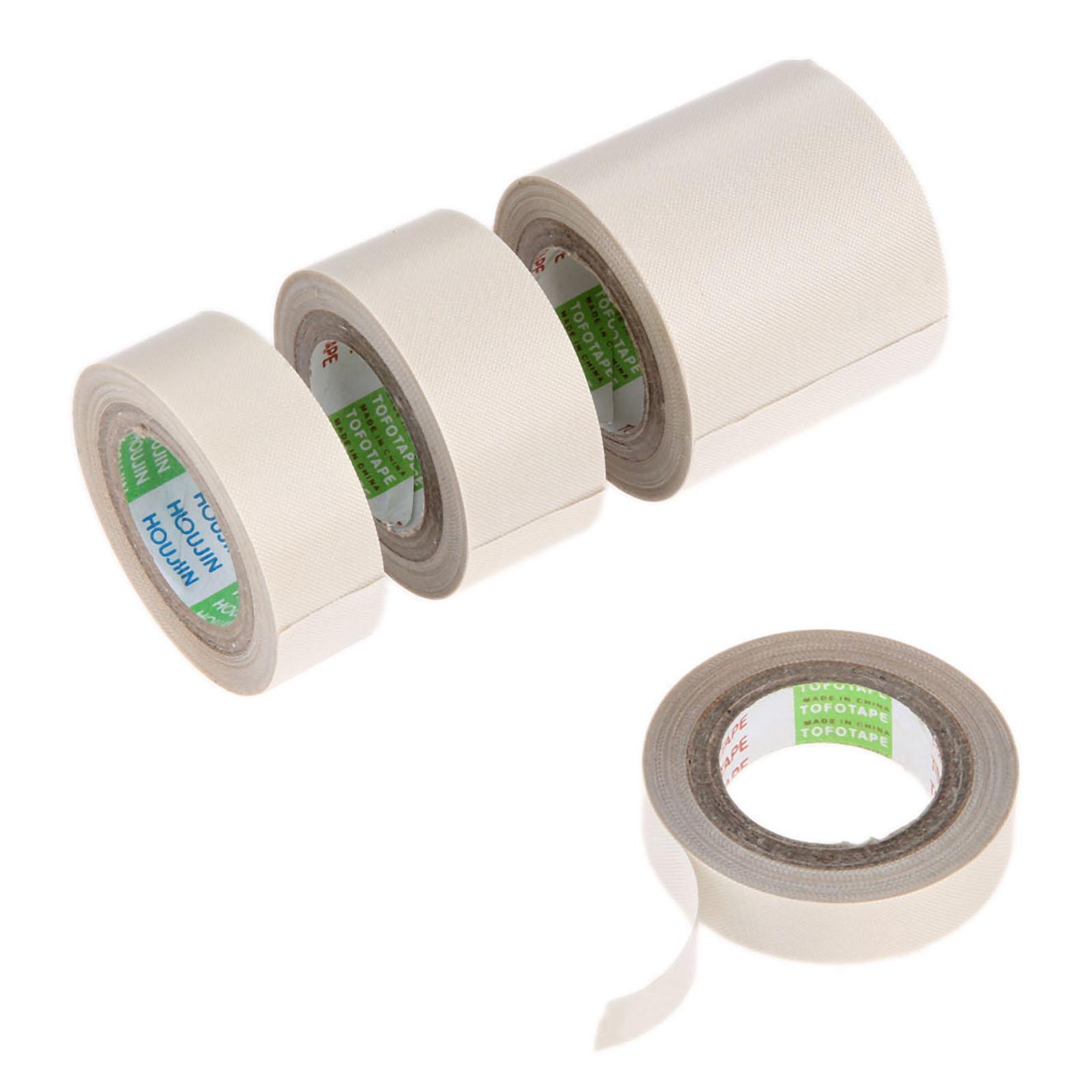 10m Long 0.13mm Thick PTFE High Temperature Heat-Resistant Adhesive Tape 13/19/25/50mm Wide Fiberglass Vacuum Sealing Tape 13mm