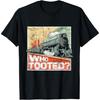 Who Tooted - Model Train Lover Railroad Locomotive Conductor T-Shirt