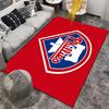 Phillies Logo Red Carpet Suitable As a Non-slip Mat for the Living Room or Bedroom Sofa