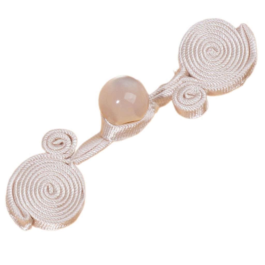 Oriental Styles Buttons Polyester Traditional Handmade for Clothes Decorative Woven Clothing Accessories