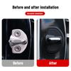 For TESLA Model 3 2017-2024 Car Door Shock Absorber Door Lock Protector Silicone Auto Door Lock Latches Cover Accessories