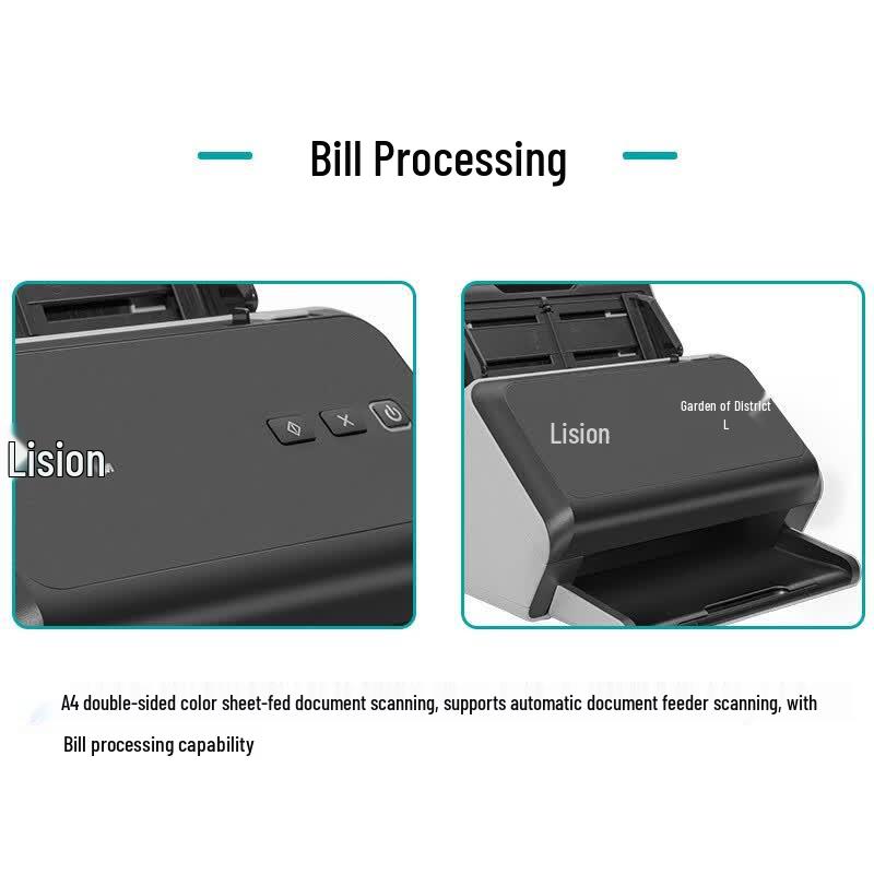 LANXUM G4245F A4 Color Auto Duplex Document Scanner CN plug (adapter included)