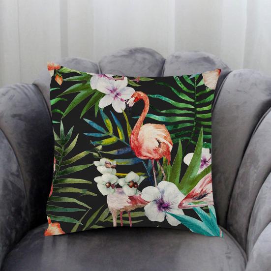 Throw Pillowcase Soft Texture Protective Replacement Fashion Car Bedside Nap Pillowcase Sofa Accessory
