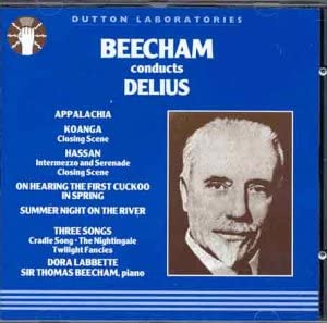 

CD BEECHAM, LABETTE; LPO - Conducts Delius CDLX7011 Dutton 1994 Europe Classical Used
