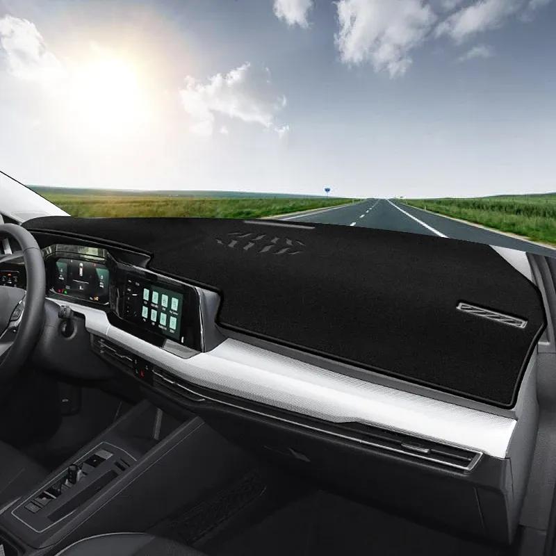 For Volkswagen VW Golf 8 MK8 R GTI -2025 2024    Car Dashboard Mat Sun Shade Non-slip Dash Covers Accessories