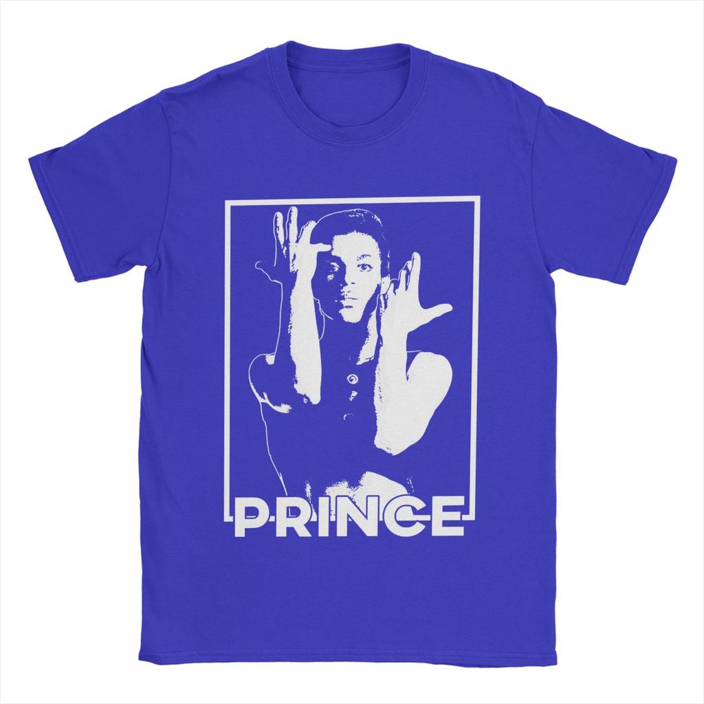 Vintage Prince Signature Musik Sänger T-Shirt für Herren Damen Baumwoll-T-Shirt Bedruckte Kleidung