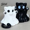 White Ghost Cat Ornament Figure 3D Printed Decorative Ornament