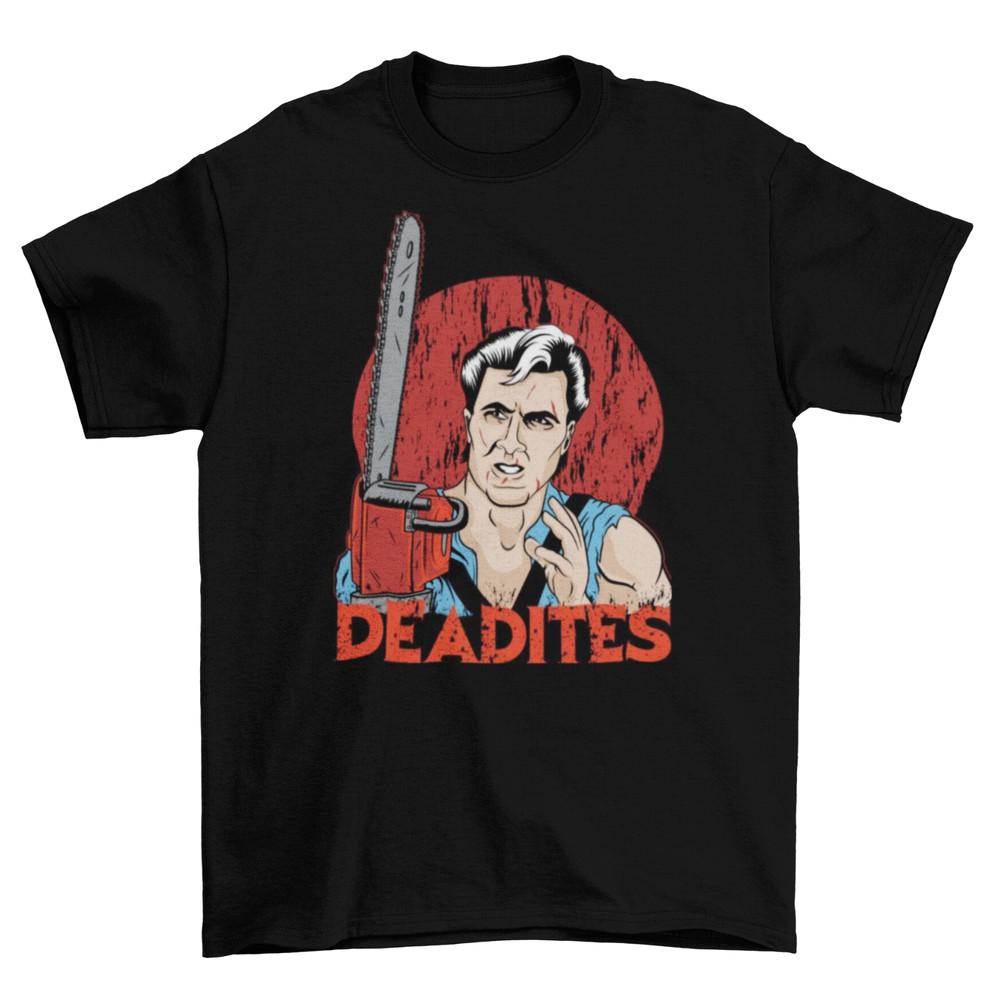 Evil Dead Deadites T-Shirt Unisex Funny Groovy Ash Aliens Halloween Sizes New