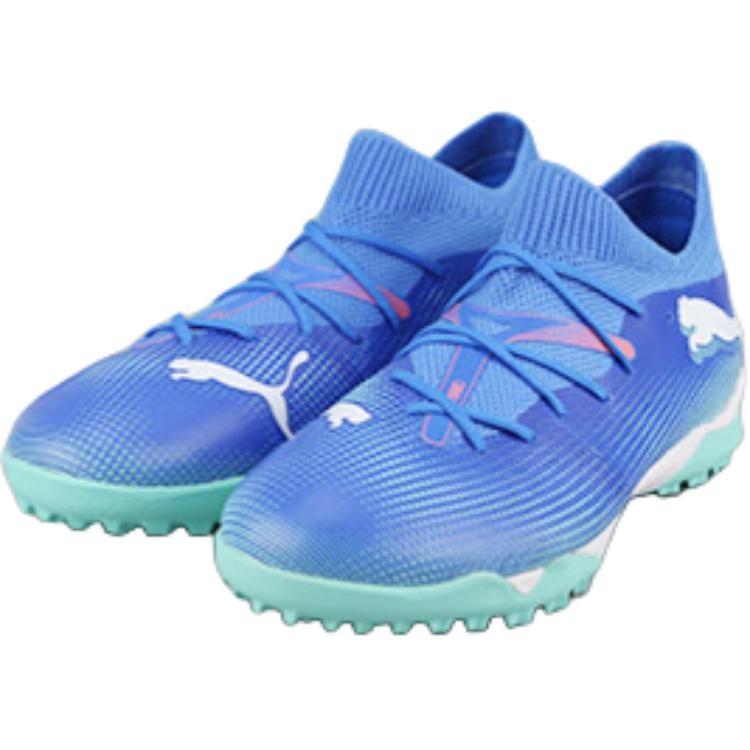 Puma FUTURE 7 Kids' Soccer Shoes Blue Unisex 107948-01
