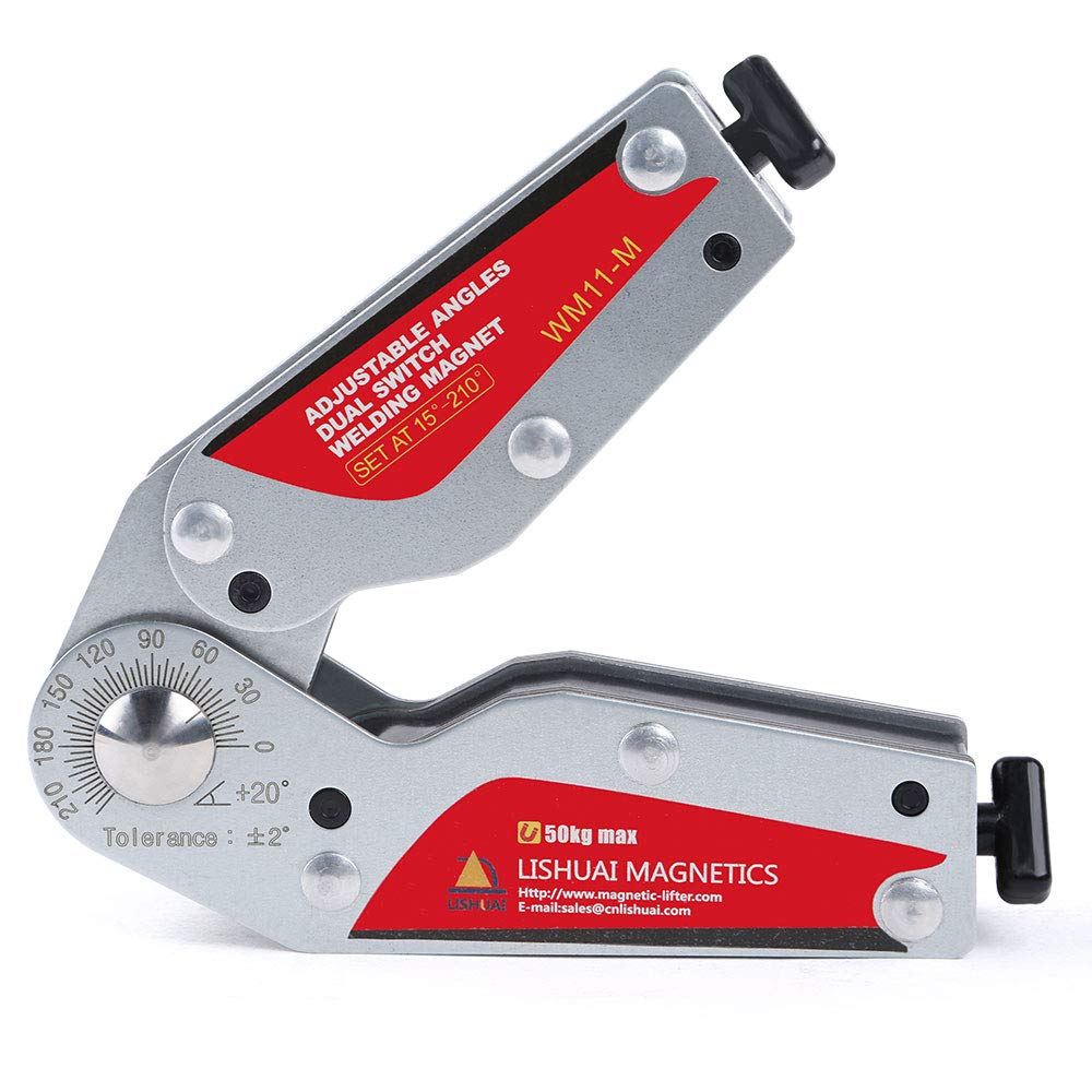 

LISHUAI Degree Welding Magnetic Switches Magnetic Clamp 15-210 Holder/2 Inner/Outer (M)
