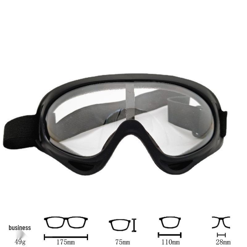 Wielofunkcyjne wiatroodporne gogle do sportów śnieżnych, motocyklizmu i dla zwierząt