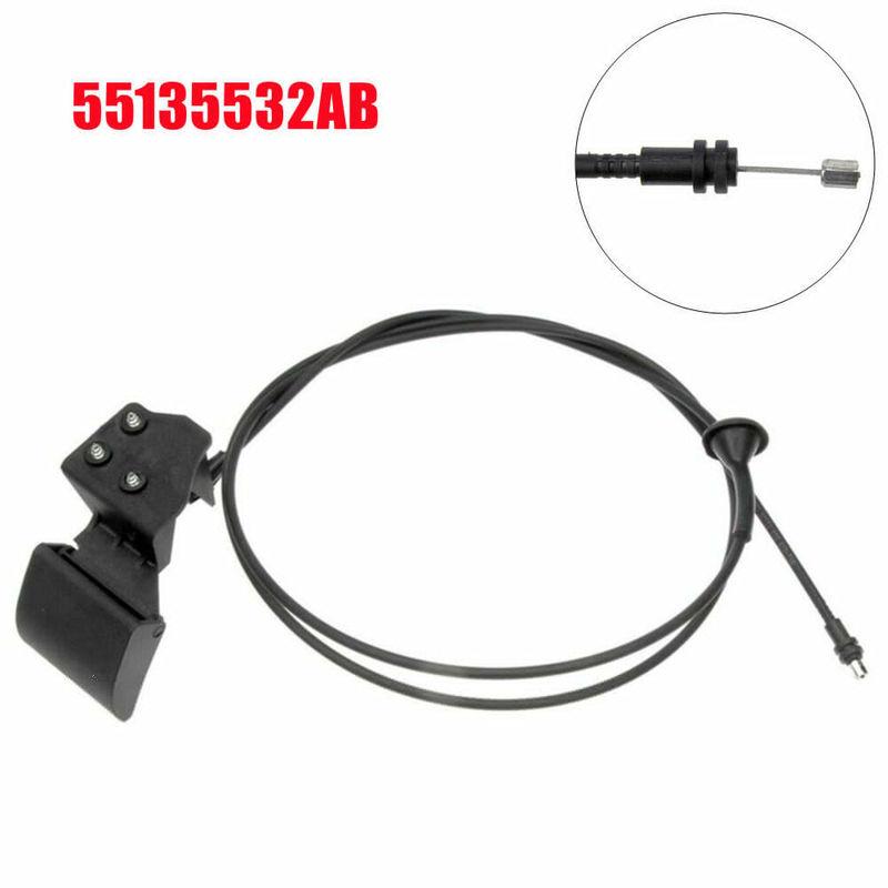 

55135532AB For 1999-2005 2000 2001 2002 2003 2004 Jeep Grand Cherokee 1PCS Hood Latch Release Cable Car Auto Accessories Replace