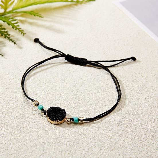 Unisex Bracelet Imitation Natural Stone Adjustable Men Women Korean Style Wear-resistant Bracelet Jewelry Gifts