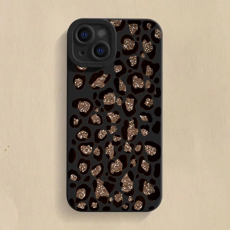 Case For  Mi 15 14T 13T 12T Pro 14 13 12 11 Lite NE Poco F6 F5 X5 M6 X7 Pro Colorful Leopard Pattern Silicone Phone Cover