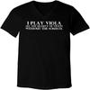 Unisex T-shirt I Play Viola. All The Beauty of Violin Without The Screech. - Men's Ultra Soft V-Neck T-Shirt CP05 Black