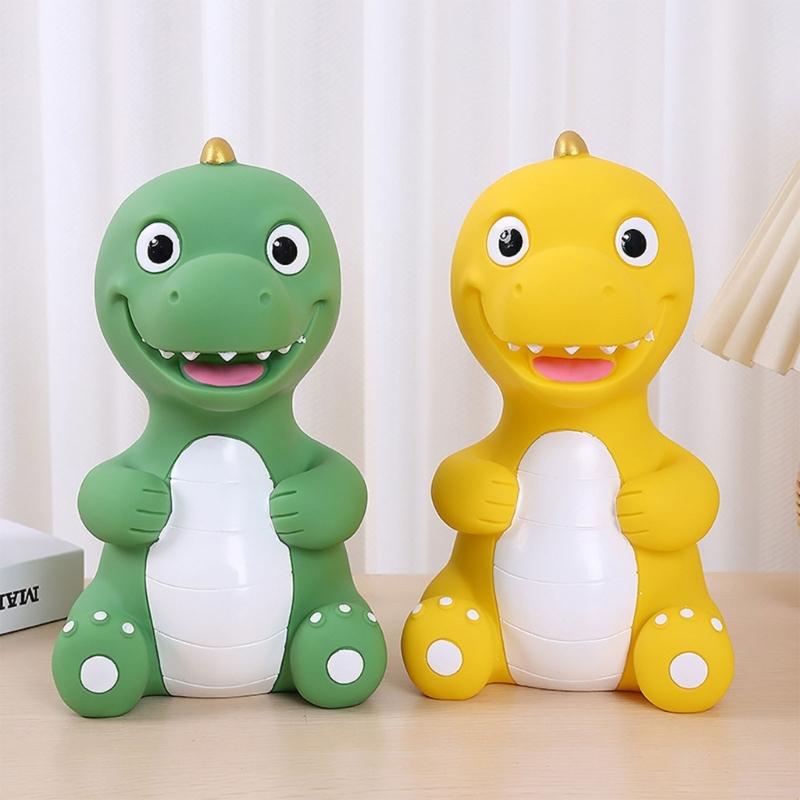 Cute Dinosaur Piggy Banks Cartoon Animal Money Box Desk Decorations Dinosaur Coin Banks for Kids Birthday Gift