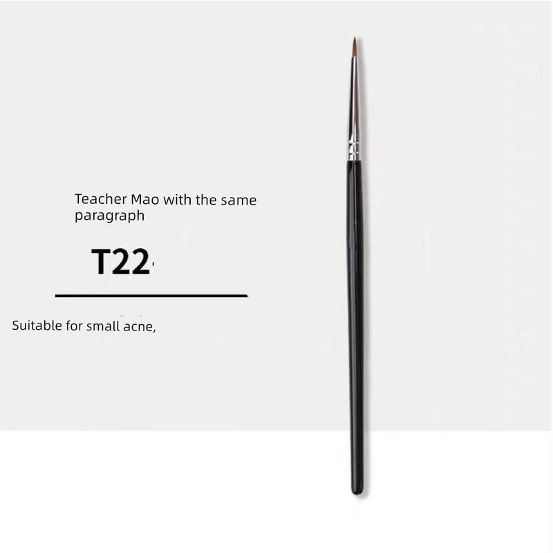 

T301 Teacher s Same Tongue-Shaped Dark Circles Concealer Brush Man-made fiber T22 Detail Brush