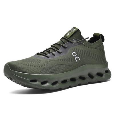Scarpe da corsa, platform ammortizzate a taglio basso, sneakers antiscivolo per esterni, scarpe da jogging leggere in rete traspirante