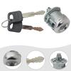 1x Door Tailgate Key Lock Cylinder with 2X Oval Logo Keys 5070032 Fit for Ford Excursion 2000-2005 Replace 7C3Z-1521990-A 7C3Z1521990A F67Z-1022050