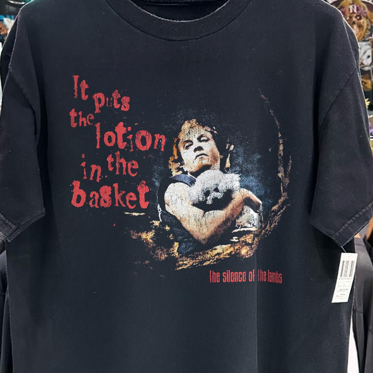 1991 Buffalo Bill Lotion In The Basket Sotl Promo T-Shirt Black XXL 3XL