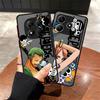 One Piece Zoro Case for Xiaomi Redmi Note 14 9S 13C 14C 11 A4 10 12 13 Pro Plus Funda Back Phone Cover