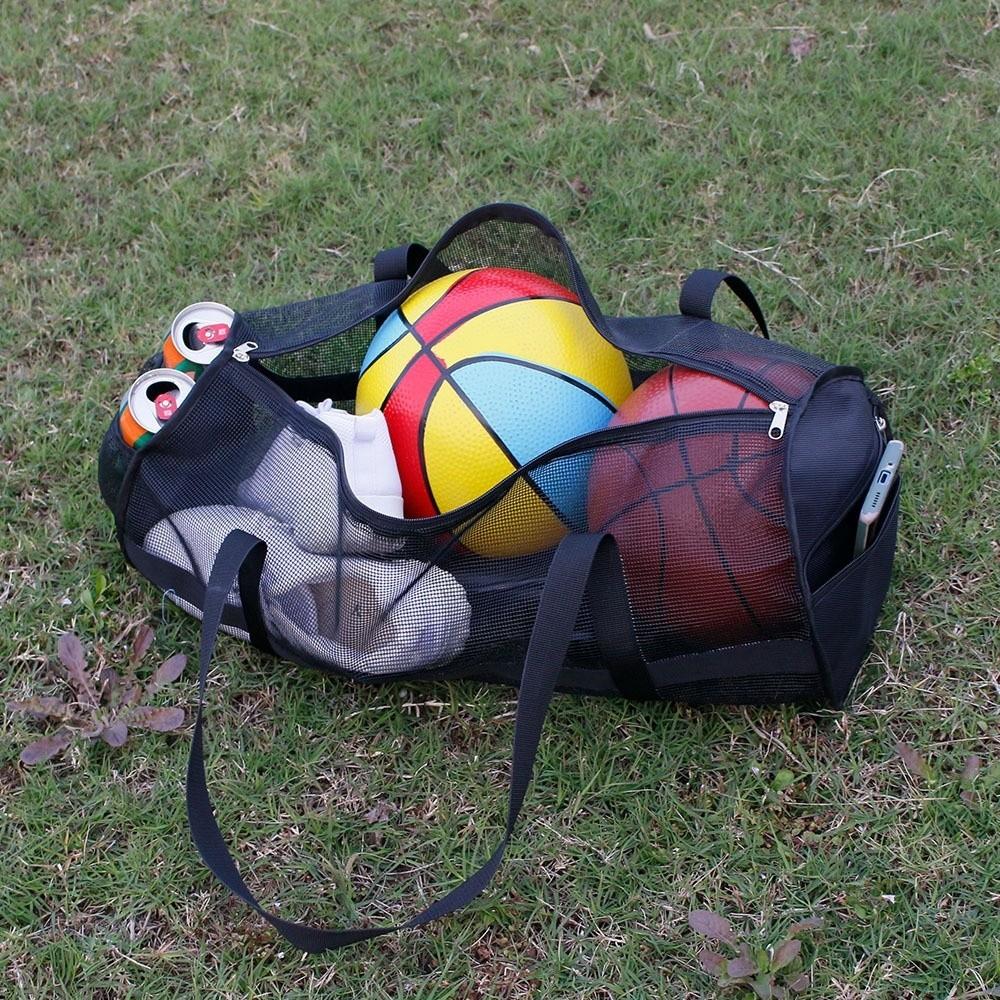 Dry Bag Sports Equipment Bag Large Capacity Mesh Dive Bag Basketball Volleyball Bag Surfing