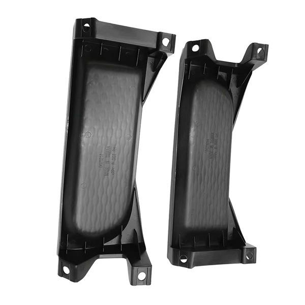 Schwarze Kunststoff-Frontstoßstange Nebelscheinwerfer-Abdeckung Gitter für Ram (1 Paar)