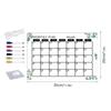 3D Acrylic Erasable Weekly Planner Board