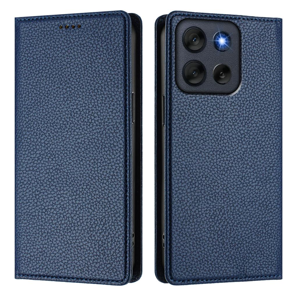 For Motorola Moto G56 5G Wallet Case RFID Blocking Litchi Texture Leather Mobile Cover