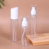 100/120/150ml Travel-Sized Refillable Pump Bottles – Press-Type Dispensers for Lotion, Emulsion, and Cosmetic Storage
