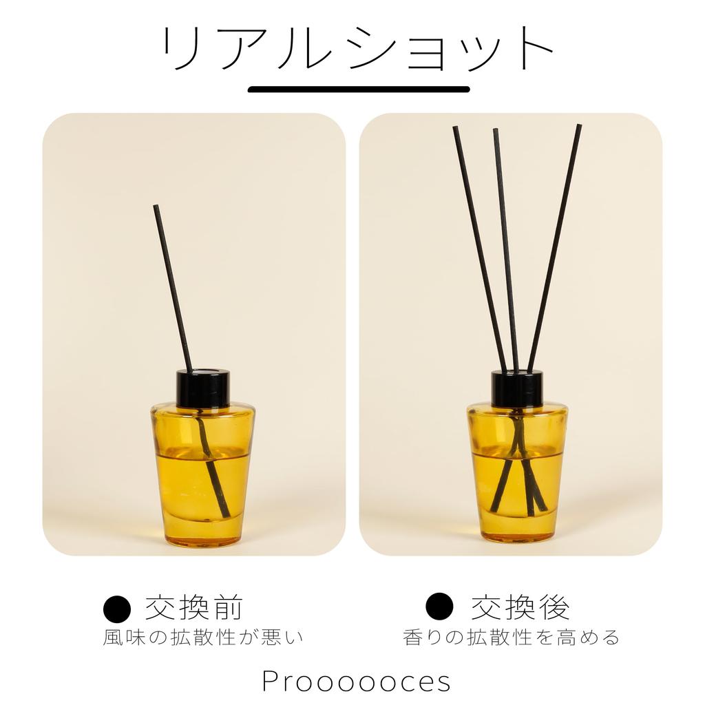 Difuzní tyčinky 23cm Průměr 3mm 50 Rákosových Aroma Tyčinek Ratanové Tyčinky Tyčinky do Rákosového Difuzéru Materiál Umělé Vlákno Vysoká Kvalita Odolné proti Plísním Dlouhé