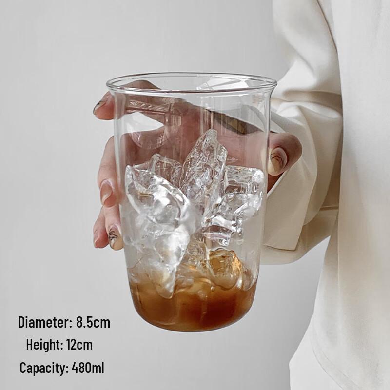 

Zhaoran High Borosilicate Transparent Glass Drink Cup