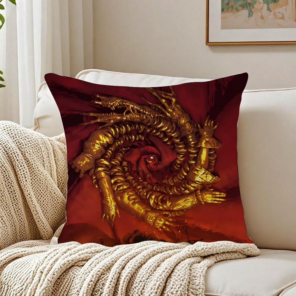 game dark No RRest for the WWicked Cushion Cover Pillowcase Antidustmite living Room Sofa Decor Cushion Room