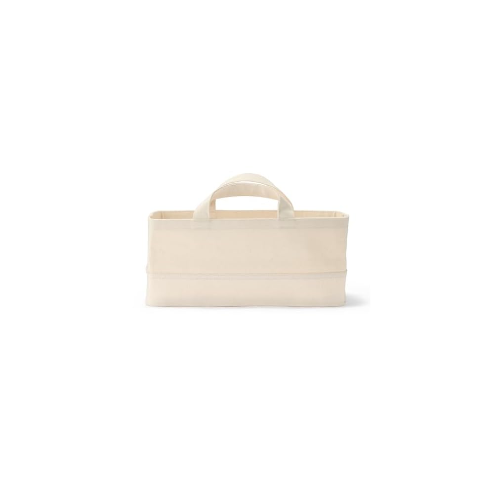MUJI Cotton Canvas Soft Box with Handle, Slim Small, Approx. W37 X D185 X H16cm, Item No. 23089999,