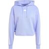 Women's Sweatshirt Future Icons FW24 3 Stripes Hoodie Sweatshirt Women's Blue Purple