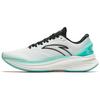 New Anta Cushioning, Wear Resistant Low Top Running Shoes Men's White Cyan Black 112415582-1