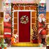 2pcs Christmas & Halloween Calligraphy Photo Booth Large Door Couplet