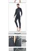 Muta Uomo Full Body Manica Lunga 3MM per Snorkeling, Raccolta di Conchiglie sulla Spiaggia, Soccorso, Windsurf o Surf - Spessa e Calda.