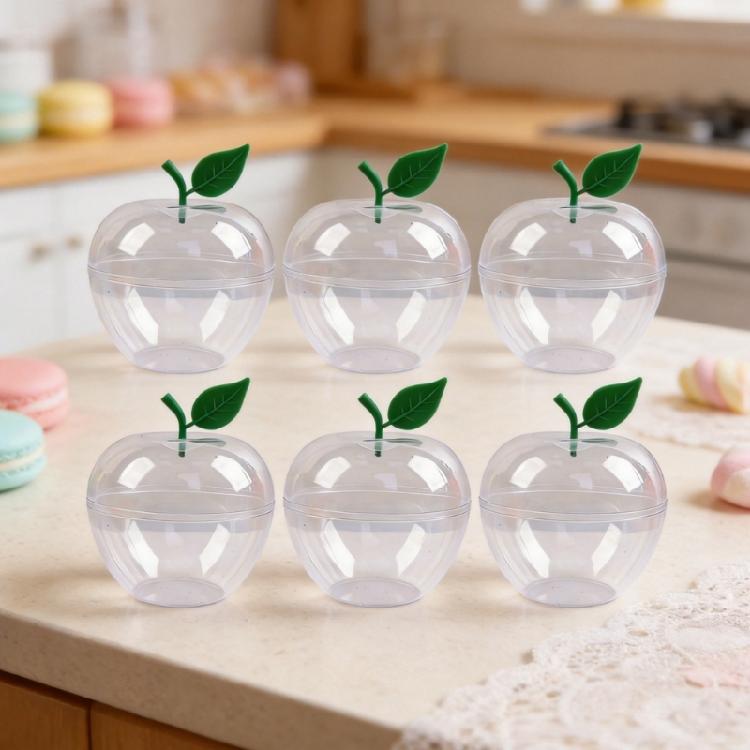 Simulation Apples Candy Jar Suitable For Weddings Baby Showers And Family Gatherings Back to School Party Supplies