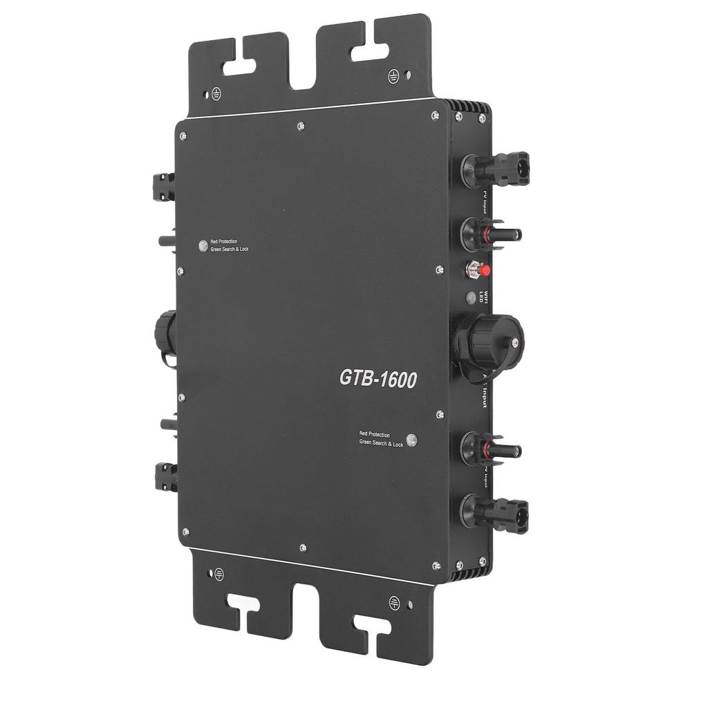 Solar Micro Inverter 1600W Grid Tie MPPT with WiFi APP Control Waterproof Automatic Identification E