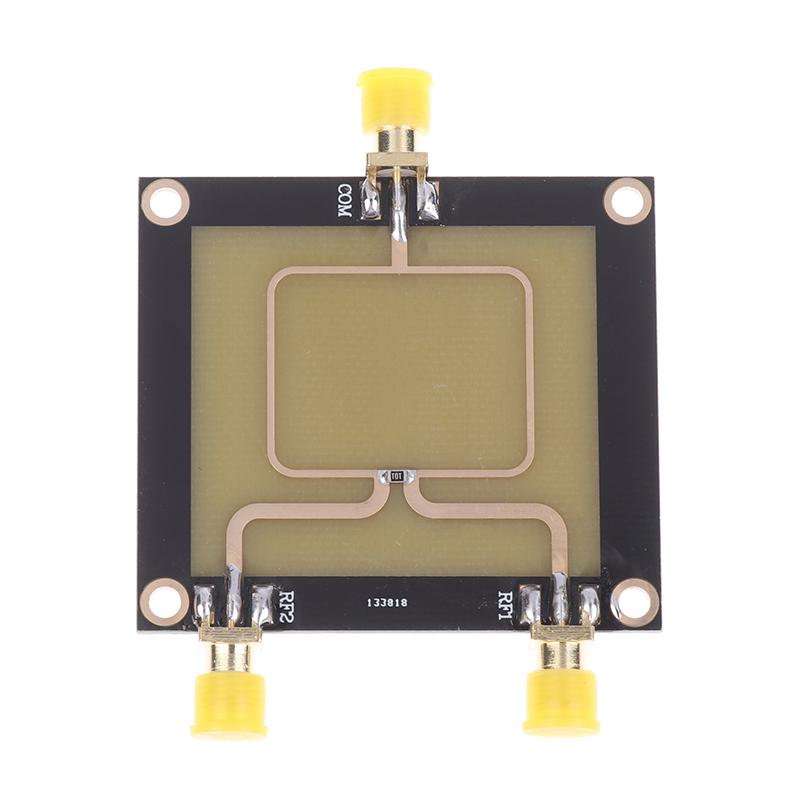 

100-2700МГц 25Вт РЧ Дільник Потужності 2-Смуговий Комбайнер Дільник Потужності Сигналу Мікросмужковий Дільник Потужності жовтий